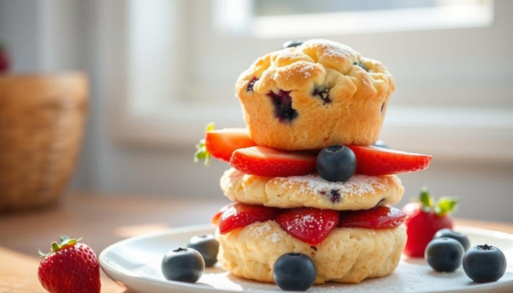 Blueberry Muffin Strawberry Shortcake Serving Suggestions Blueberry Muffin Strawberry Shortcake Serving Suggestions