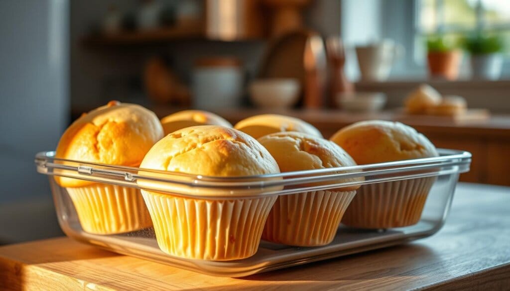 Storing Cheese Muffins Storing Cheese Muffins