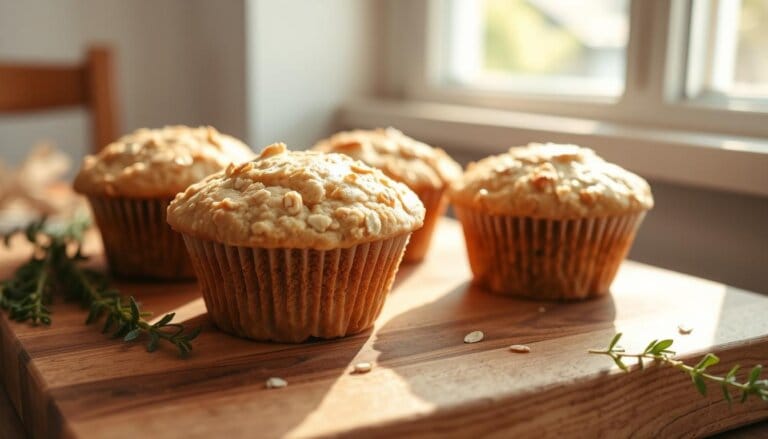 cottage cheese oatmeal muffins