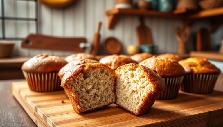 sourdough banana muffins
